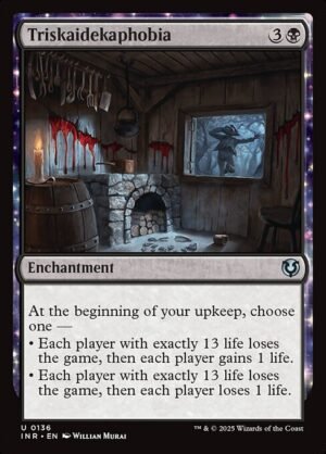 Triskaidekaphobia - Foil<br /><span class="collector-number">Collector No. 136</span>