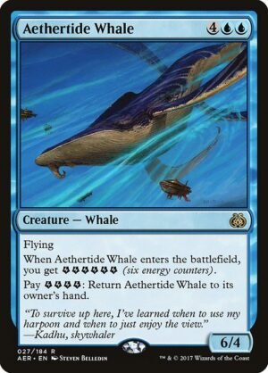 Aethertide Whale - Foil<br /><span class="collector-number">Collector No. 27</span>