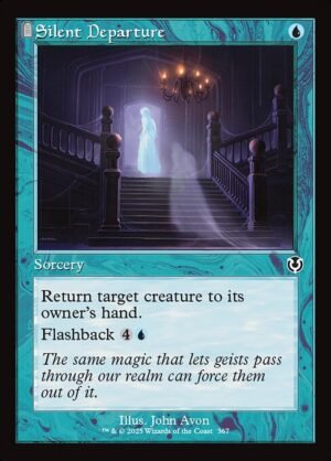 Silent Departure - Foil<br /><span class="collector-number">Collector No. 367</span>