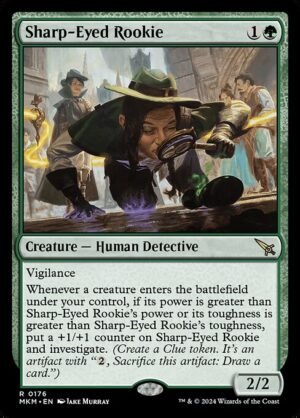 Sharp-Eyed Rookie - Foil<br /><span class="collector-number">Collector No. 176</span>