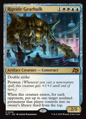 Riptide Gearhulk - Foil<br /><span class="collector-number">Collector No. 219</span>