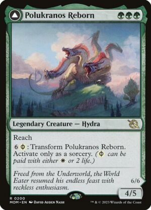 Polukranos Reborn // Polukranos, Engine of Ruin - Foil<br /><span class="collector-number">Collector No. 200</span>