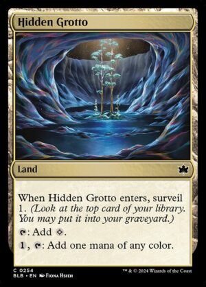 Hidden Grotto - Foil<br /><span class="collector-number">Collector No. 254</span>