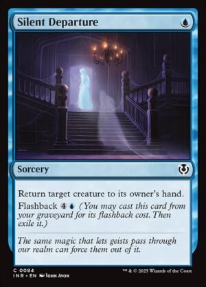 Silent Departure - Foil<br /><span class="collector-number">Collector No. 84</span>