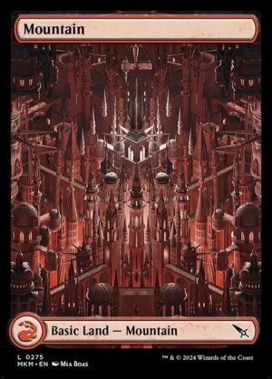 Mountain - Foil<br /><span class="collector-number">Collector No. 275</span>