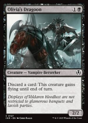 Olivia's Dragoon - Foil<br /><span class="collector-number">Collector No. 127</span>