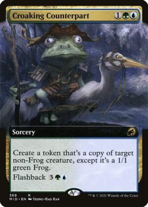 Croaking Counterpart - Foil<br /><span class="collector-number">Collector No. 369</span>