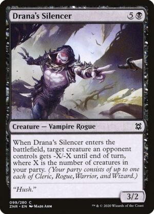 Drana's Silencer - Foil<br /><span class="collector-number">Collector No. 99</span>