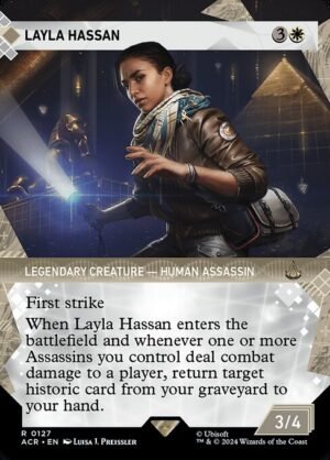 Layla Hassan - Foil<br /><span class="collector-number">Collector No. 127</span>