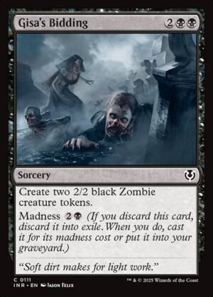 Gisa's Bidding - Foil<br /><span class="collector-number">Collector No. 111</span>