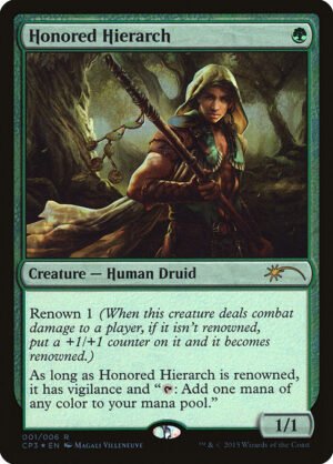 Honored Hierarch - Foil<br /><span class="collector-number">Collector No. 1</span>