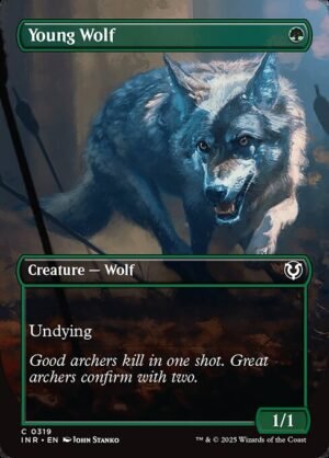 Young Wolf - Foil<br /><span class="collector-number">Collector No. 319</span>