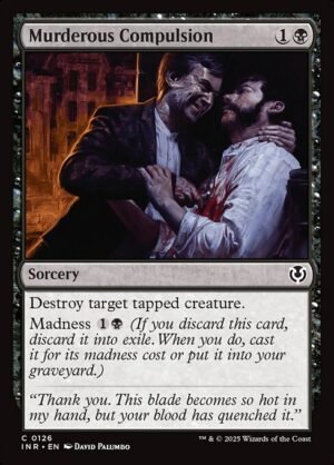 Murderous Compulsion - Foil<br /><span class="collector-number">Collector No. 126</span>