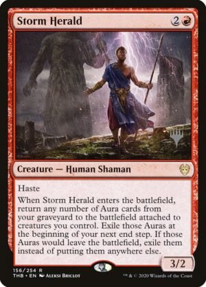 Storm Herald - Foil<br /><span class="collector-number">Collector No. 156p</span>