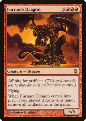 Furnace Dragon - Foil<br /><span class="collector-number">Collector No. 62</span>