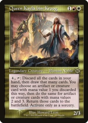 Queen Kayla bin-Kroog - Foil<br /><span class="collector-number">Collector No. 379</span>