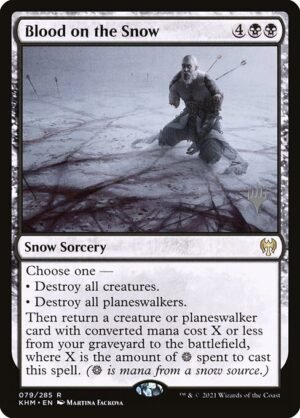 Blood on the Snow - Foil<br /><span class="collector-number">Collector No. 79p</span>