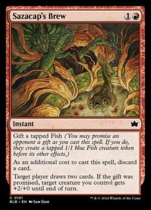Sazacap's Brew - Foil<br /><span class="collector-number">Collector No. 151</span>