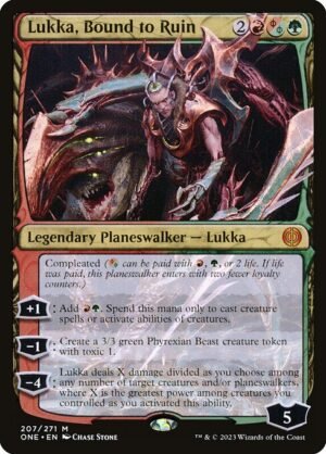 Lukka, Bound to Ruin - Foil<br /><span class="collector-number">Collector No. 207</span>