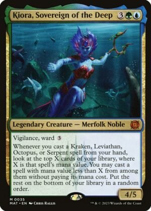 Kiora, Sovereign of the Deep - Foil<br /><span class="collector-number">Collector No. 35</span>