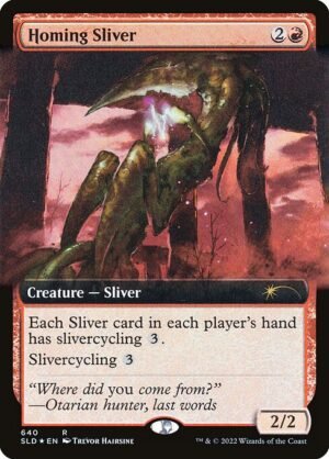 Homing Sliver - Foil<br /><span class="collector-number">Collector No. 640</span>