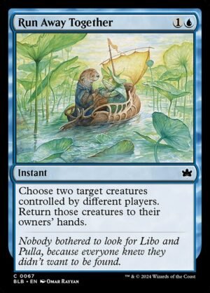Run Away Together - Foil<br /><span class="collector-number">Collector No. 67</span>