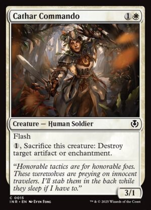 Cathar Commando - Foil<br /><span class="collector-number">Collector No. 15</span>