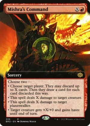Mishra's Command - Foil<br /><span class="collector-number">Collector No. 339</span>