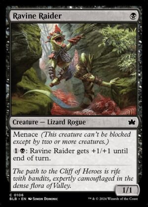 Ravine Raider - Foil<br /><span class="collector-number">Collector No. 106</span>