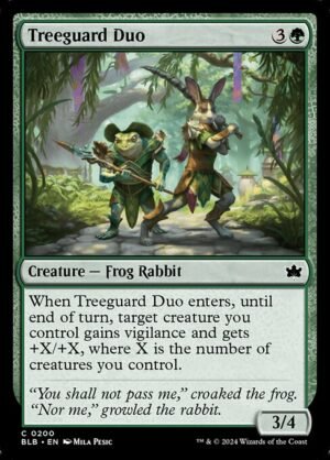 Treeguard Duo - Foil<br /><span class="collector-number">Collector No. 200</span>