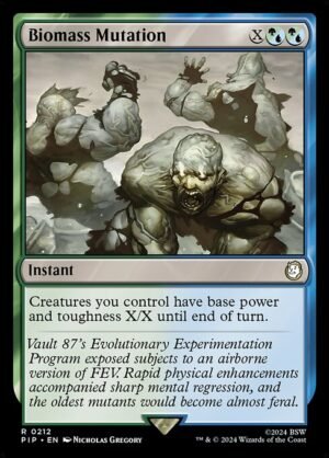 Biomass Mutation - Foil<br /><span class="collector-number">Collector No. 212</span>