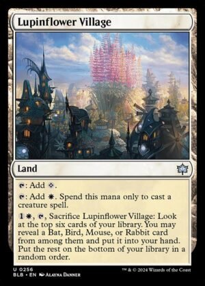 Lupinflower Village - Foil<br /><span class="collector-number">Collector No. 256</span>