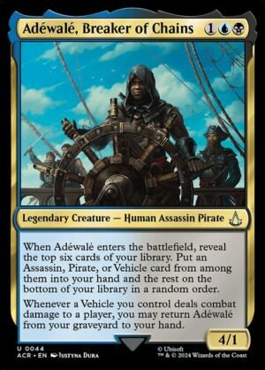 Adéwalé, Breaker of Chains - Foil<br /><span class="collector-number">Collector No. 44</span>