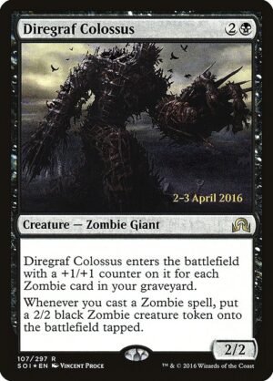 Diregraf Colossus - Foil<br /><span class="collector-number">Collector No. 107s</span>