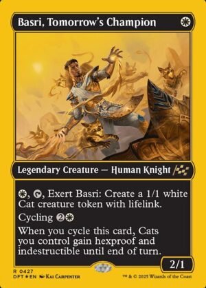 Basri, Tomorrow's Champion - Foil<br /><span class="collector-number">Collector No. 427</span>