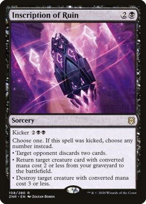 Inscription of Ruin - Foil<br /><span class="collector-number">Collector No. 108</span>