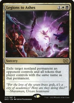 Legions to Ashes - Foil<br /><span class="collector-number">Collector No. 215</span>