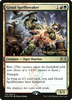 Gruul Spellbreaker - Foil<br /><span class="collector-number">Collector No. 179s</span>