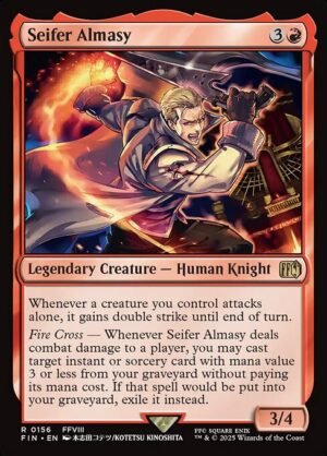 Seifer Almasy - Foil<br /><span class="collector-number">Collector No. 156</span>