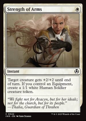 Strength of Arms - Foil<br /><span class="collector-number">Collector No. 42</span>