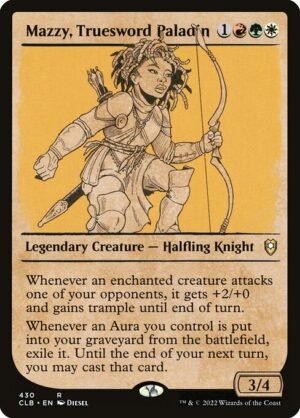 Mazzy, Truesword Paladin - Foil<br /><span class="collector-number">Collector No. 430</span>