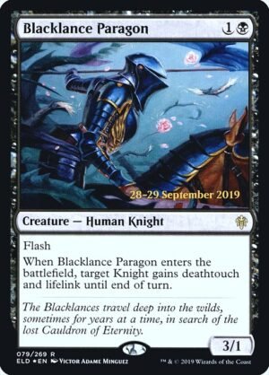 Blacklance Paragon - Foil<br /><span class="collector-number">Collector No. 79s</span>