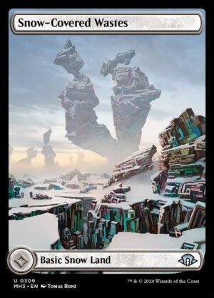 Snow-Covered Wastes - Foil<br /><span class="collector-number">Collector No. 309</span>
