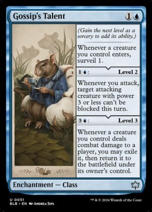 Gossip's Talent - Foil<br /><span class="collector-number">Collector No. 51</span>