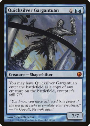 Quicksilver Gargantuan - Foil<br /><span class="collector-number">Collector No. 39</span>