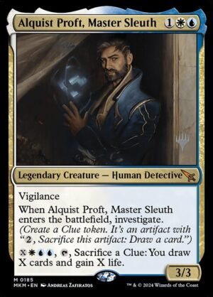Alquist Proft, Master Sleuth - Foil<br /><span class="collector-number">Collector No. 185p</span>