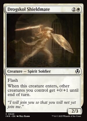 Drogskol Shieldmate - Foil<br /><span class="collector-number">Collector No. 20</span>
