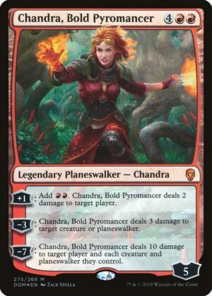 Chandra, Bold Pyromancer - Foil<br /><span class="collector-number">Collector No. 275</span>