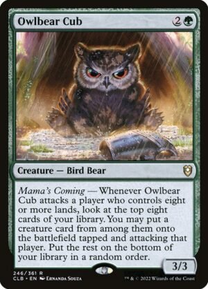 Owlbear Cub - Foil<br /><span class="collector-number">Collector No. 246</span>