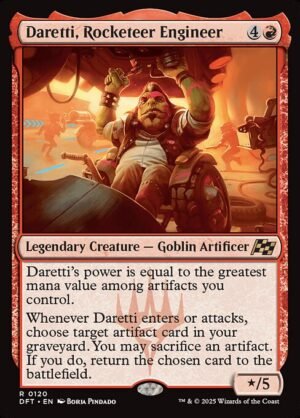 Daretti, Rocketeer Engineer - Foil<br /><span class="collector-number">Collector No. 120</span>